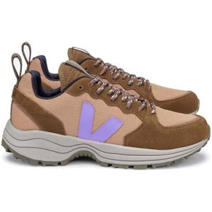 Veja Fair Trade - Dames sneakers - Venturi Ripstop Desert Lavande voor Dames van Gerecyclede materialen - Maat 38 - Bruin
