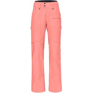 Norrona - Dames skibroeken - Lofoten Gore-Tex Insulated Pants W Peach Amber voor Dames - Maat M - Oranje
