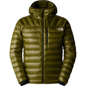 The North Face - Donsjassen - M Summit Breithorn Hoodie Forest Olive voor Heren - Maat L - Groen