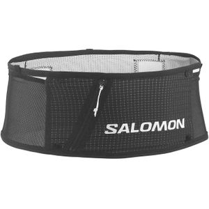 Salomon - Trail / Running rugzakken en riemen - S/Lab Belt Black/White voor Unisex - Maat S - Zwart