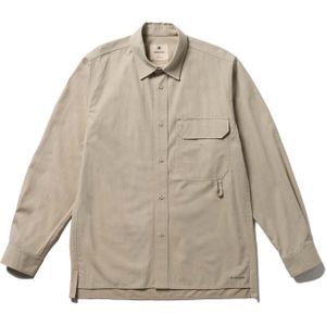 Snow Peak - Blouses - Takibi Light Ripstop Shirt Ivory voor Heren - Maat M - Beige