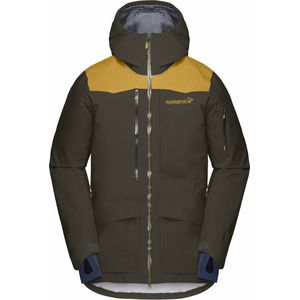 Norrona - Ski jassen - Tamok Gore-Tex Performance Shell Jacket M'S Rosin voor Heren - Maat L - Kaki