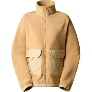The North Face - Dames sweatshirts en fleeces - W Royal Arch Jacket Almond Butter/Khakiston voor Dames - Maat L - Kaki