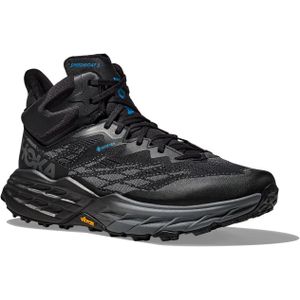 Hoka - Heren wandelschoenen - Speedgoat 5 Mid Gtx Black/Black voor Heren - Maat 8,5 US - Zwart