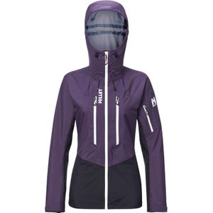 Millet - M White 3L Jkt W Purple Velvet Black voor Dames - Maat XS - Paars