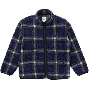 Gramicci - Sweatshirts en fleeces - Shadow Plaid Sherpa Jacket Purple Shadow Plaid voor Heren - Maat M - Paars