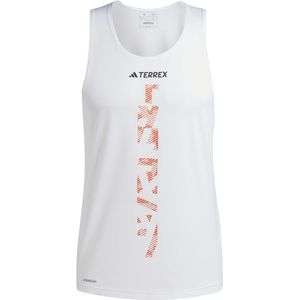 Adidas - Trail / Running kleding - Xperior Singlet M White voor Heren - Maat L - Wit