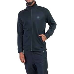 Rossignol - Wandel- en bergsportkleding - Blackside Fleece Fz Black voor Heren - Maat L - Zwart