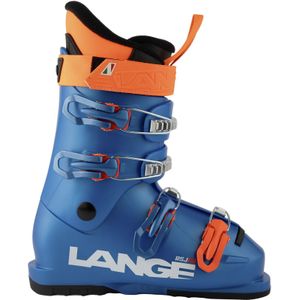 Lange - Kinder skischoenen - Rsj 60 Vibrant Blue voor Unisex van Aluminium - Kindermaat 22 - Blauw