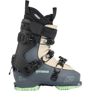 K2 - Dames skischoenen - Diverge Lt W voor Dames - Maat 25.5 - Kaki