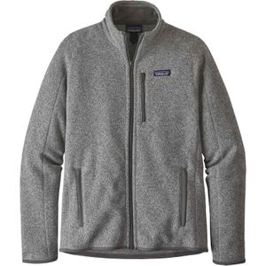Patagonia - Wandel- en bergsportkleding - M's Better Sweater Jkt Stonewash voor Heren van Gerecycled Polyester - Maat XL - Grijs