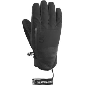 Picture Organic Clothing - Skihandschoenen - Madson Gloves Black voor Heren van Gerecycled Polyester - Maat 10 - Zwart
