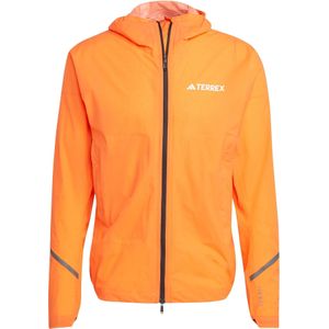 Adidas - Trail / Running kleding - Xperior Light Rain Jacket Seimor voor Heren - Maat L - Oranje