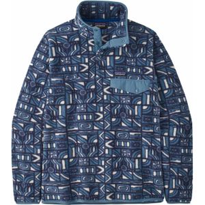 Patagonia - Sweatshirts en fleeces - M's LW Synch Snap-T P/O New Navy voor Heren - Maat M - Marine blauw