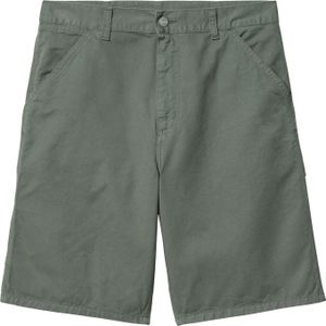 Carhartt - Korte broeken - Single Knee Short Park voor Heren van Katoen - Maat 36 US - Groen