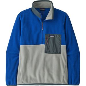 Patagonia - Sweatshirts en fleeces - M's Microdini 1/2 Zip P/O Sleet Green voor Heren - Maat XXL - Groen