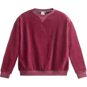 Picture Organic Clothing - Dames sweatshirts en fleeces - Laikko Crew Tawny Port voor Dames - Maat M - Rood