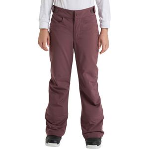 Roxy - Kinder skibroeken - Backyard Girl Pant Huckleberry voor Unisex - Kindermaat 10 jaar - Bordeauxrood