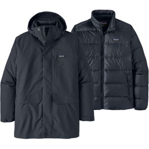 Patagonia - Jassen - M's Tres 3-in-1 Parka New Navy voor Heren - Maat L - Marine blauw