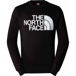 The North Face - Sweatshirts en fleeces - M Standard Crew TNF Black voor Heren van Katoen - Maat S - Zwart