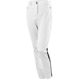 Loffler - Langlaufkleding - W Pants Elegance 2.0 Ws Light White voor Dames - Maat L - Wit