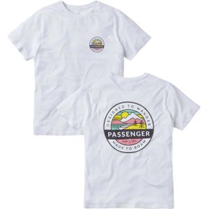 Passenger - Odyssey Recycled Cotton T-shirt - Wit - Heren - Katoen