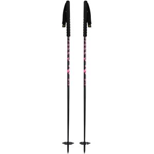 Blackcrows - Skistokken - Oxus Black/Pink voor Unisex van Aluminium - Maat 125 cm - Zwart