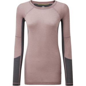 Artilect - Dames thermokleding - W Goldhill 125 Zoned Crew Twilight Mauve/Ash voor Dames van Wol - Maat XS - Paars