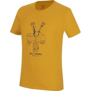 Wild Country - Klimkleding - Flow M T-Shirt Desert Gold voor Heren - Maat M - Geel