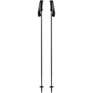 Blackcrows - Skistokken - Stans Black/Orange voor Unisex - Maat 110 cm - Zwart