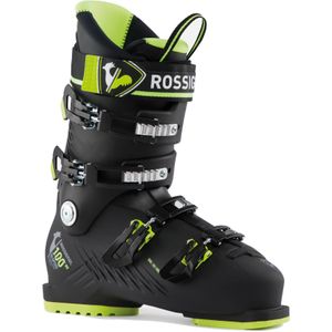 Rossignol - Heren skischoenen - Hi Speed 100 Hv Black Yellow voor Heren - Maat 27 - Zwart