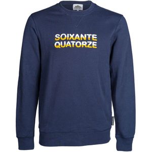 Snowleader - Sweatshirts - 74 Crew Navy voor Heren van Katoen - Maat M - Marine blauw
