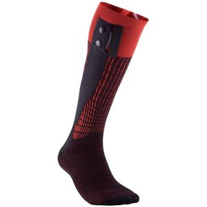 Sidas - Verwarmde sokken - Ski Heat LV Socks voor Unisex van Wol - Maat XL - Rood