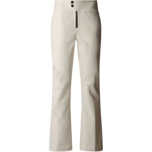 The North Face - Dames skibroeken - W Snoga Pant White Dune voor Dames - Maat S - Wit