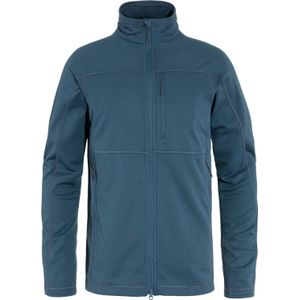 Fjall Raven - Wandel- en bergsportkleding - Abisko Lite Fleece Jacket M Indigo Blue voor Heren van Gerecycled Polyester - Maat M - Blauw