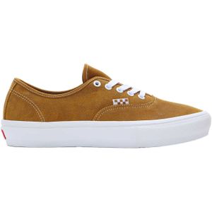 Vans - Sneakers - MN Skate Authentic Leather Golden Brown voor Heren - Maat 9 US - Bruin