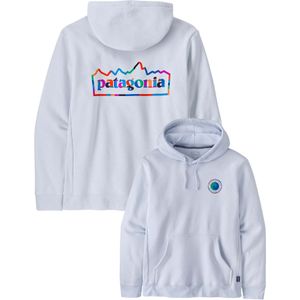 Patagonia - Unity Fitz Uprisal - Hoodie - White - 55% Gerecycled Polyester, 45% Gerecycled Katoen