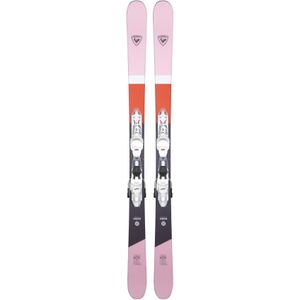 Rossignol - Packs (ski's & bindingen) - Trixie + Xp10 White/Sparkle 2024 voor Unisex - Maat 148 cm - Zwart