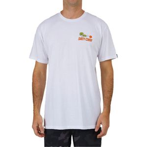 Salty Crew - T-shirts - Tropicali Standard S/S Tee White voor Heren van Katoen - Maat S - Wit