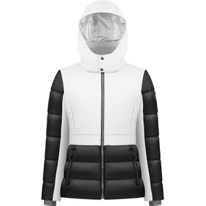 Poivre Blanc - Dames ski jassen - Mechanical Stretch Ski Jacket White/Black voor Dames - Maat S - Wit