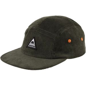 Passenger - Petten - Fixie Recycled Cord 5 Panel Cap Khaki voor Heren - Kaki