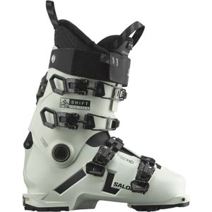 Salomon - Dames skischoenen - Shift Pro 100 W At White Moss/Black/White voor Dames van Aluminium - Maat 25\/25,5 - Groen
