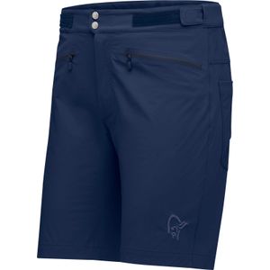 Norrona - Wandel- en bergsportkleding - Femund Flex1 Lightweight Shorts M'S Indigo Night Blue voor Heren van Softshell - Maat L - Blauw