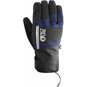 Picture Organic Clothing - Skihandschoenen - Madson Gloves Retro Fusion Print voor Heren - Maat 7 - Blauw