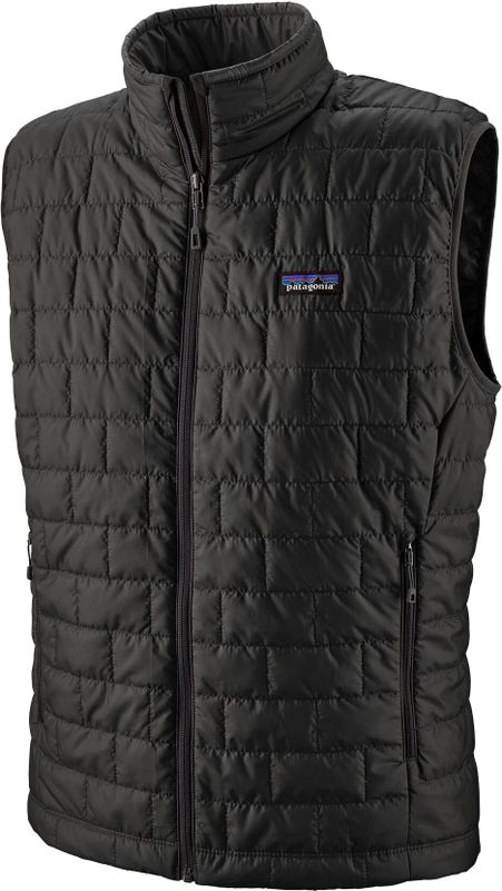 Patagonia - Nano Puff - Synthetische Bodywarmer - Zwart/Grijs - Isolerend, PrimaLoft, DWR-geïmpregneerd