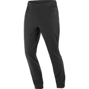 Salomon - Wandel- en bergsportkleding - Wayfarer Ease Pants M Deep Black voor Heren van Softshell - Maat L - Zwart
