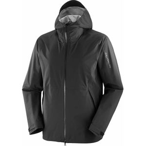 Salomon - Outerpath 2.5L Jacket M Deep Black voor Heren - Maat M - Zwart