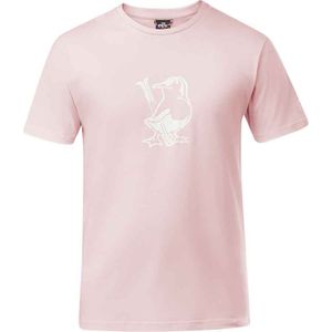 Eider - T-shirts - Vintage Duck Cotton Tee Pink voor Heren van Katoen - Maat S - Roze