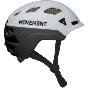 Movement - Helmen - 3Tech Alpi Honeycomb White/Olive voor Heren - Maat 52-56 cm - Wit
