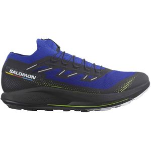 Salomon - Trailschoenen - Pulsar Trail Pro 2 Surf The Web/Black/Safety Yellow voor Heren - Maat 8,5 UK - Blauw
